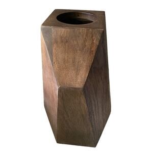 Project 62 Geometric Brown Vase